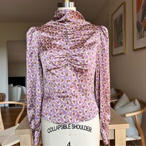 Zara Floral Printed Blouse